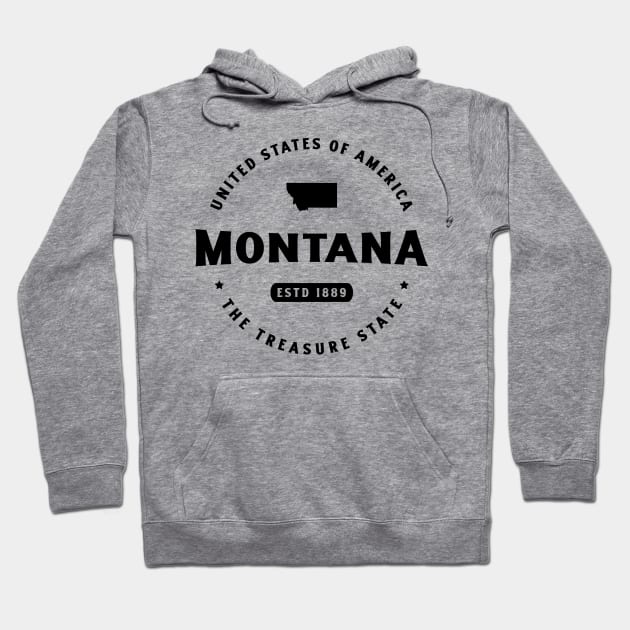 Montana Evergreen Expedition Hoodie by Vectographers